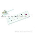 3-way shuner BS type electrical socket